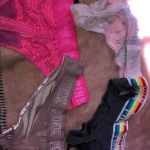 VS PINK four thongs